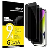 NEW'C 3 Stück, Sichtschutz für iPhone 16e, iPhone 14, iPhone 13, iPhone 13 Pro...