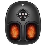 COMFIER Fußmassagegerät, Shiatsu Fussmassage mit Wärmefunktion, Kneten,...