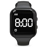 Vibrationsalarm Wecker wasserdichte Uhr Wecker Uhr Stille medizinische Wecker...