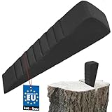KOTARBAU® Geschmiedeter Spaltkeil aus Stahl 300 mm 4.0 kg Keil Spaltgranate...