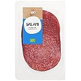 tegut... Bio Salami aus Schweine- und Rindfleisch, 80 g