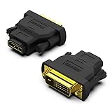 BENFEI Bidirektional DVI(DVI-D) zu HDMI Adapter 2 Stück, DVI (DVI-D)-Stecker...