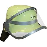 Kinder 1zu1 Feuerwehrhelm Feuerwehr Hut Helm + Visier