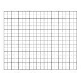 GABIONA Dekogitter (100 x 80 cm) | Metall Wandgitter | Multifunktionale Gitterwand | DIY Eisen Gitter der Fotowand Dekoration | Memoboard Gitter Deko
