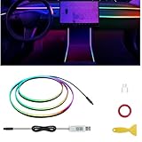 FIVAVA Ambientebeleuchtung Auto,LED Innenbeleuchtung für Auto mit 220...
