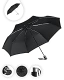 ÖkoBrella nachhaltiger Mini-Taschenschirm – 6 Farben Regenschirm Bezug aus...