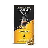 Kaffee Cellini Nespresso-kompatible Kapseln - Cremig 100 Stück |...