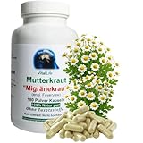 MUTTERKRAUT 180 Kapseln Migränekraut nach HILDEGARD VON BINGEN Feverfew...