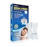 ZenithHome® Nasenpflaster Schnarchstopper, 50er Pack Premium Nasenstrips, Anti...