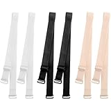 3 Paar BH Träger, Verstellbare Elastische BH Träger, Ersatz BH Schultergurte,...