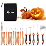 Kürbis Schnitzset Halloween Pumpkin Carving: 15pcs Professionelle Hochleistungs...