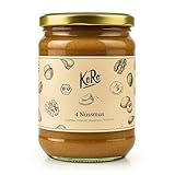 KoRo - Bio 4 Nussmus aus Cashew, Mandel, Haselnuss und Walnuss 500 g - Vegan -...