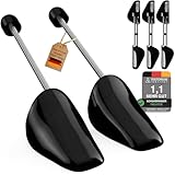 Incutex 3 Paar Schuhformer variabel Gr. 38-44 Schuhstrecker Schuhspanner aus...