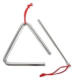 Classic Cantabile Triangel mit Schlägel - Triangle aus Stahl für Kinder und...