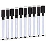 Autoau Whiteboard Marker 10 Stück, Folienstift Abwischbar Magnetisch Whiteboard...