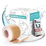 BS Luxry® Narbenpflaster (4cm x 3m) - Wiederverwendbares...