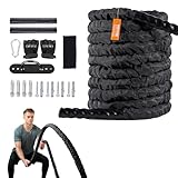 VEVOR Battle Rope Trainingsseil, Übungsseil, Schlachtseil 9,1 m Länge,...