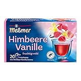 Meßmer Himbeere Vanille | Früchtetee mit Himbeer-Vanille-Aroma |...