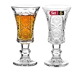 Srgeilzati Port-Gläser mit Stiel, Likörglas, Schnapsgläser,...
