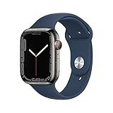Apple Watch Series 7 (GPS + Cellular, 45MM) - Graphite Edelstahlgehäuse mit...