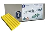 Feuchtmann 628.0406-2 - JUNIORKNET, geschmeidige Knete für die kleinsten, Gelb,...