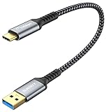 SUNGUY USB C Kabel, 30CM USB Typ C auf USB 3.1 Gen 2 Kabel, 10Gbps Datenkabel...