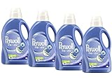 Perwoll Renew Sport Flüssigwaschmittel (4x25 Wäschen), Hygiene Waschmittel...