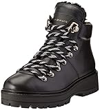 Tommy Hilfiger Damen Leather Outdoor Flat Boot FW0FW06725 Niedrige Stiefel,...