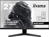 iiyama G-MASTER Black Hawk G2740QSU-B1 68.6 cm (27') IPS LED Gaming Monitor WQHD...