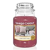 Yankee Candle Duftkerze im Glas (groß) | Home Sweet Home | Brenndauer bis zu...