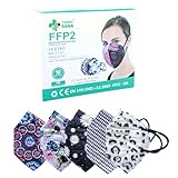 Englberger Mascarilla FFP2 Maske Muster, Atemschutzmaske, Staubschutzmaske,...