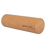SportVida Faszienrolle aus Kork Wirbelsäule Massagerolle zur Selbstmassage |...