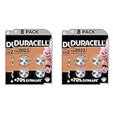 Duracell Specialty 2025 Lithium-Knopfzelle 3 V, 8er-Packung, mit Kindersichere...