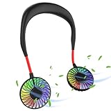 Ultralent Halsventilator,Nackenventilator USB Mini Ventilator Hals,Neck...