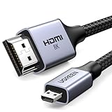 UGREEN Micro HDMI zu HDMI 2.1 Kabel 8K 4K@120/240Hz Micro HDMI Kabel eARC Dolby...