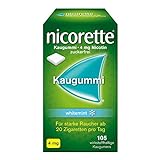 Nicorette 4 mg Whitemint Kaugummi