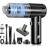 Pourbibi Handstaubsauger Akku,Handstaubsauger,25000Pa Autostaubsauger,Verbessert...