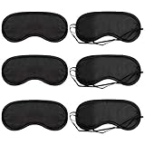 ITME Schlafmaske 6Pcs Augenmaske Seiden Schlafmaske Augenbinde für Damen...