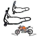 CEEDIR 2X Motorradständer Set vorne/hinten Motorrad Heber Motorrad Ständer...