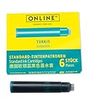 Online 17224/24 Standard-Tintenpatronen, universelle Füller-Tinte, kompatibel...