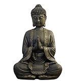 Zen'Light - Große Zen Buddha-Statue (40 cm) - Hervorragendes Finish,...