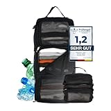 TRAVEL DUDE Hanging Packing Cube mit Kompression aus recycelten Plastikflaschen...