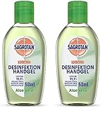 Sagrotan Hand-Desinfektionsgel mit Aloe Vera – Desinfektionsmittel für die...