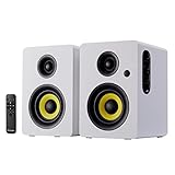 Sanyun SW206 80W Dual-Mode-Regallautsprecher - Studiomonitor und HiFi-Modus -...