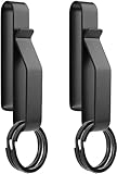Bohrma 2Pcs Schwerlast Schlüsselhalter Gürtel Schlüsselringen Gürtelschlaufe...