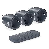 sonero ® Set mit 2300 Watt Funksteckdosen | 3 x Fernbedienungssteckdose | 1 x...
