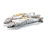 Tescoma GrandCHEF Fischhalter I Perfekt für Backofen & Grill I Kein Wenden I...