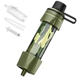 Wasserfilter Outdoor - Trinkwasserfilter für 5000 Liter gefiltertes Wasser -...
