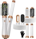 Air Styler set 6 in 1 Haarstyler mit 1000W Haartrockner, Rundbürste,...