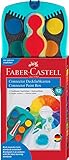 FABER-CASTELL 125003 - Farbkasten CONNECTOR mit 12 Farben, inklusive Deckweiß,...